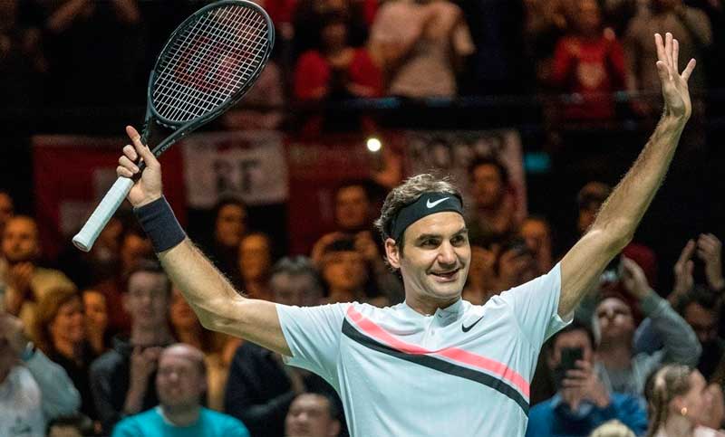Federer en el uno, Del Potro en el diez