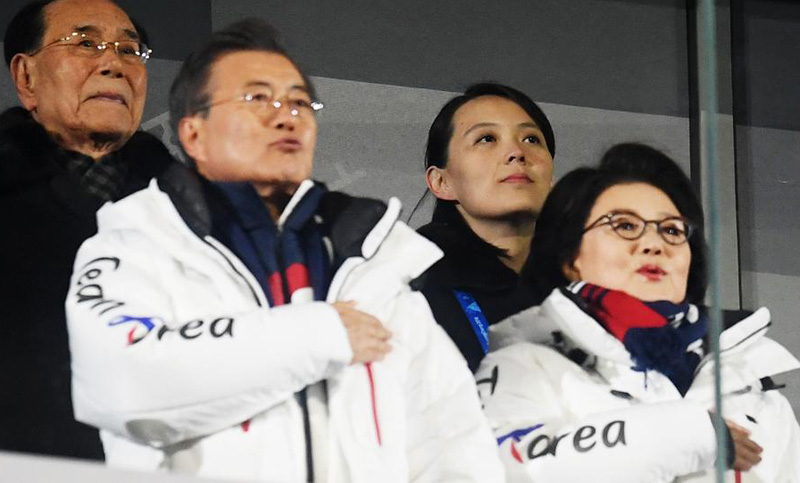 Con una histórica muestra de unidad corena, arrancaron los Juegos Olímpicos de Invierno