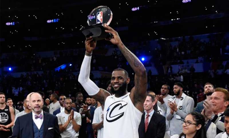 Las mejores maniobras del Juego de Estrellas de la NBA