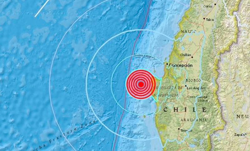 Terremoto de 5.6 grados sacude la costa de Chile