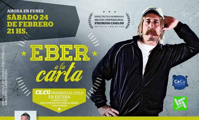 Eber Ludueña presenta su nuevo show en Funes