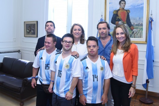 Tres rosarinos en la selección argentina de futsal para personas con Síndrome de Down
