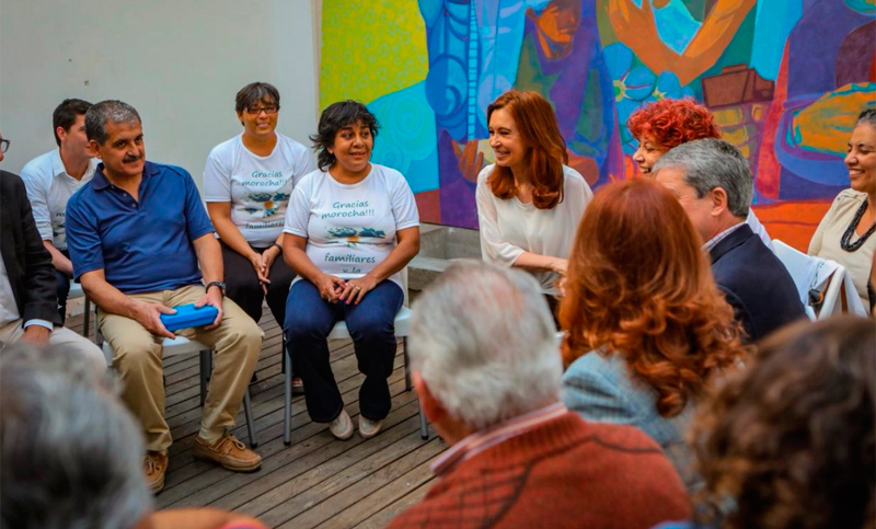 Cristina Kirchner se reunió con familiares de caídos en Malvinas