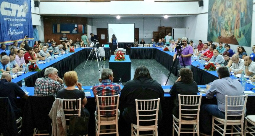 Líderes sindicales se reunieron en Mar del Plata con críticas al Gobierno