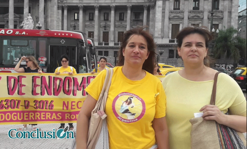 Mujeres reclaman a las legisladoras nacionales una Ley de Endometriosis