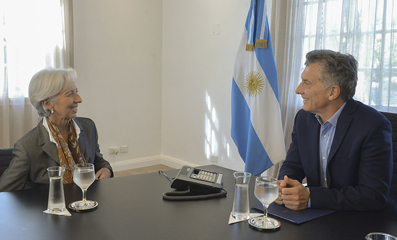 Macri recibió a Lagarde en la Quinta de Olivos: elogios al gradualismo y al Pacto Fiscal