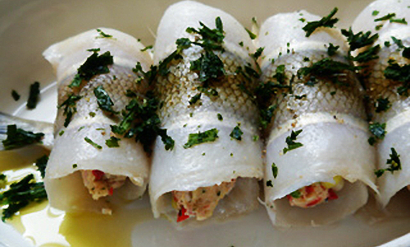 Pejerrey al Horno Relleno