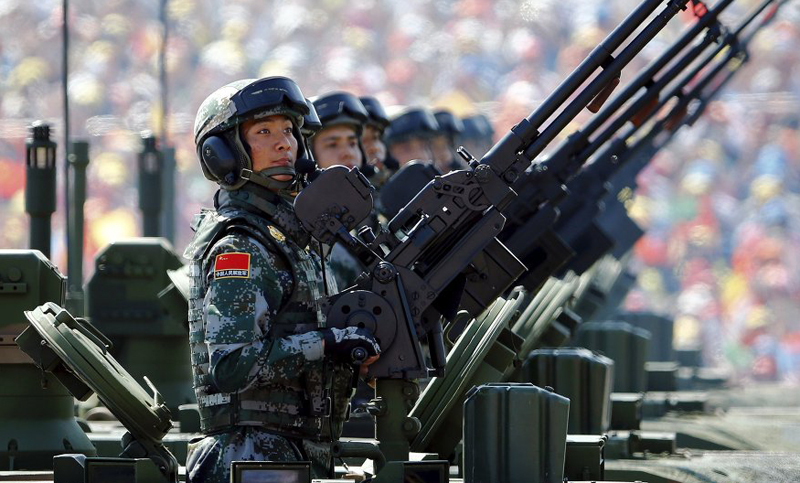 China sigue aumentando su presupuesto en material bélico