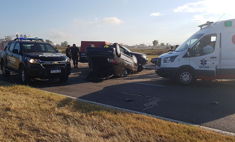 Siniestro fatal: un muerto y un herido tras choque en la autopista Rosario-Santa Fe