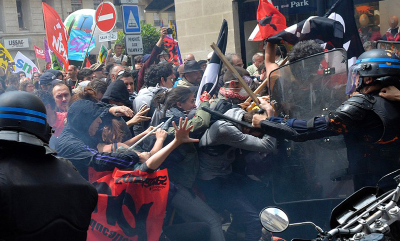 El clima social se enrarece en Francia con nuevas huelgas