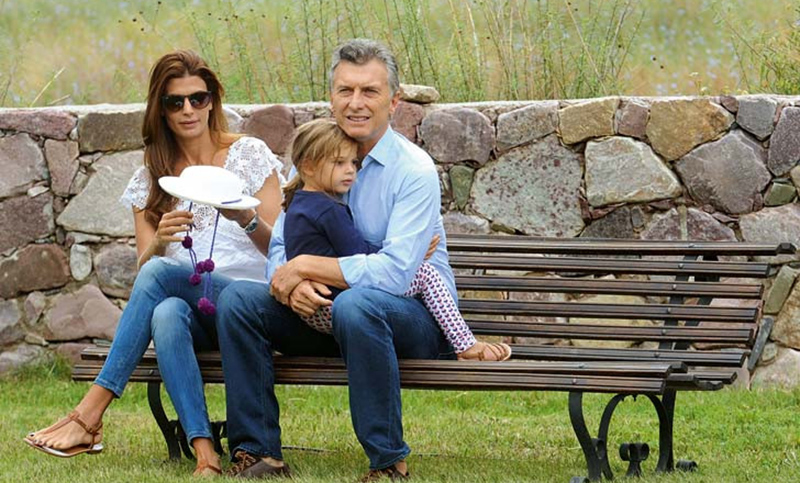 Macri descansa junto a su familia en el chalet presidencial de Chapadmalal