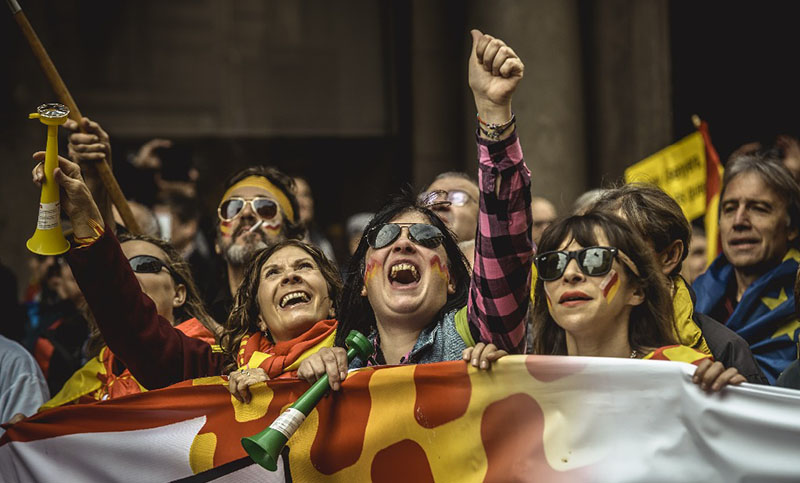 Cientos de trenes anulados en España por huelga de mujeres