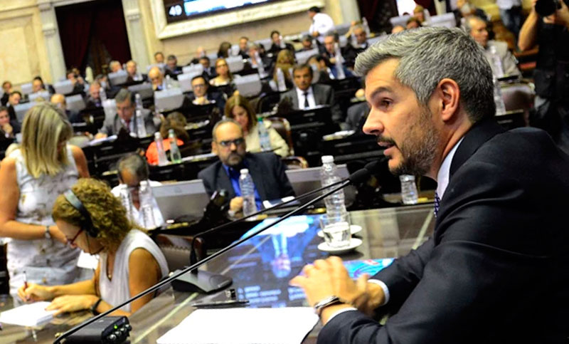 Marcos Peña: «Corrupción no son las off shore sino los bolsos de López»