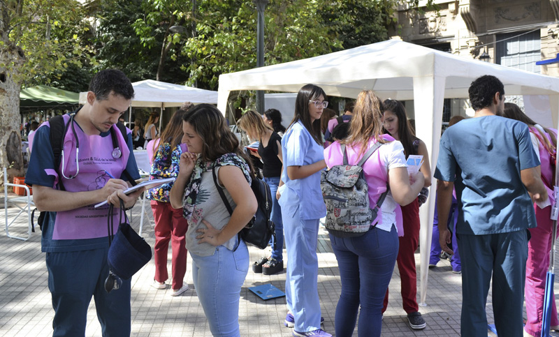 Realizaron actividades de prevención  en el Día Mundial de la Salud Renal