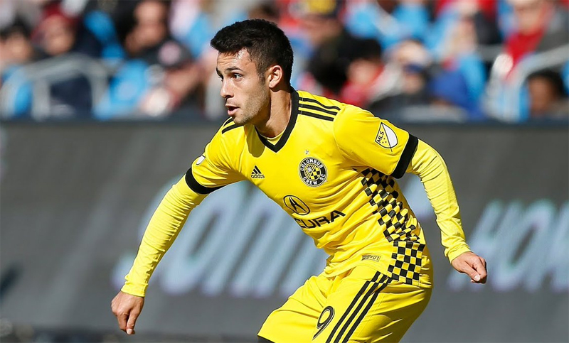 Milton Valenzuela anotó su primer gol con el Columbus en la MLS