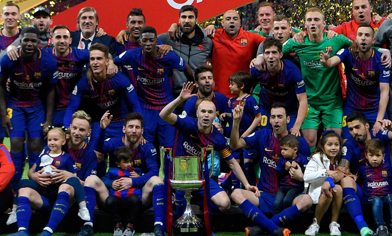 Barcelona ganó la Copa del Rey con un Messi inspirado