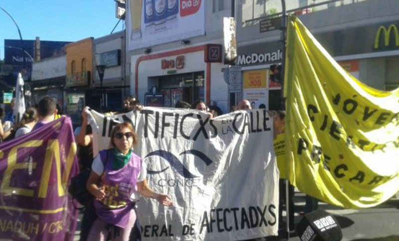 Científicos visibilizarán la falta de fondos e insumos en la actividad