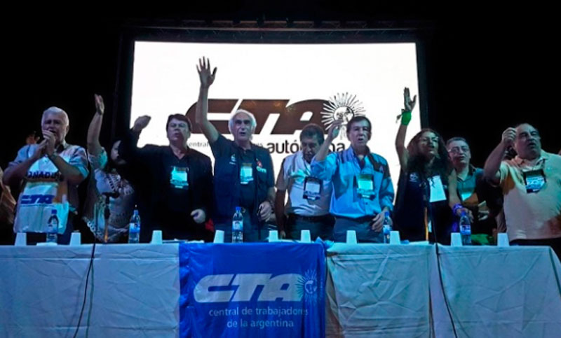 La CTA Autónoma ratificó el paro convocado para el 10 de mayo