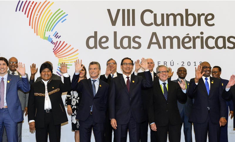 Cumbre de las Américas aprueba por aclamación compromiso contra la corrupción