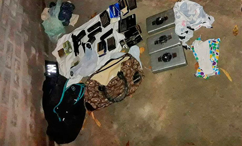 Detuvieron en Rosario a un hombre con 3 kilos de cocaína y armas de fuego