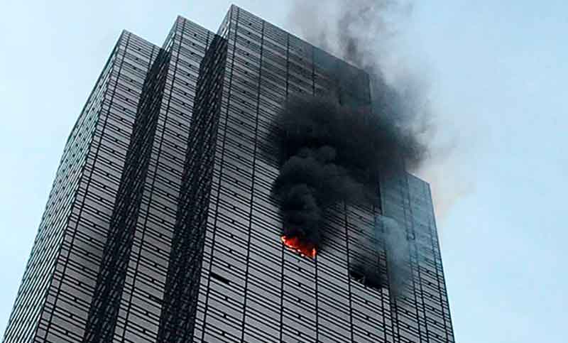 Incendio en la Trump Tower deja un muerto y cuatro heridos