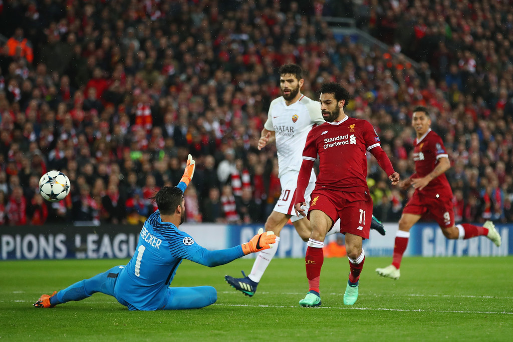 Con un Salah abrumador, Liverpool aplastó 5 a 2 a Roma