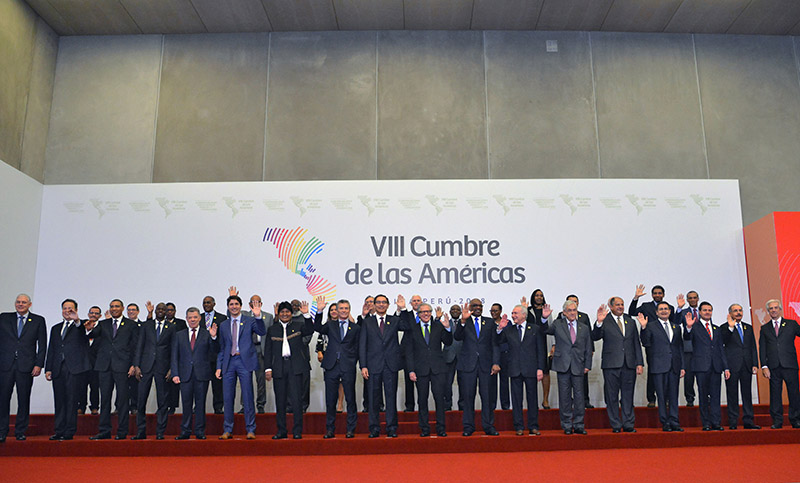 Siria y Venezuela acapararon los debates en la Cumbre de las Américas en Lima