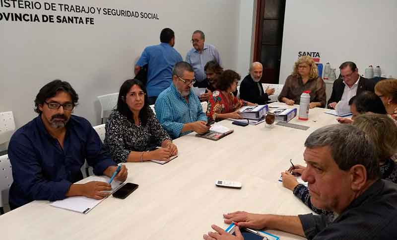 La paritaria docente pasó a un cuarto intermedio hasta hoy al mediodía
