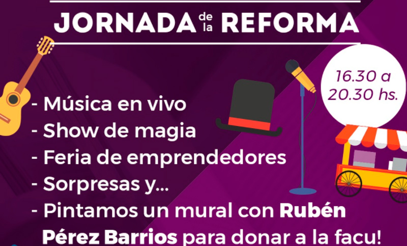 Jornada recreativa en Derecho a 100 años de la Reforma Universitaria