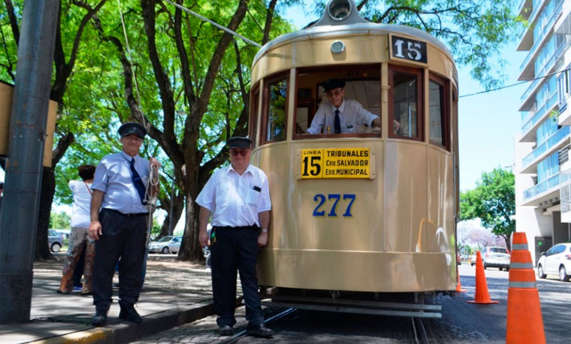El tranvía histórico volverá a circular por las calles de Rosario