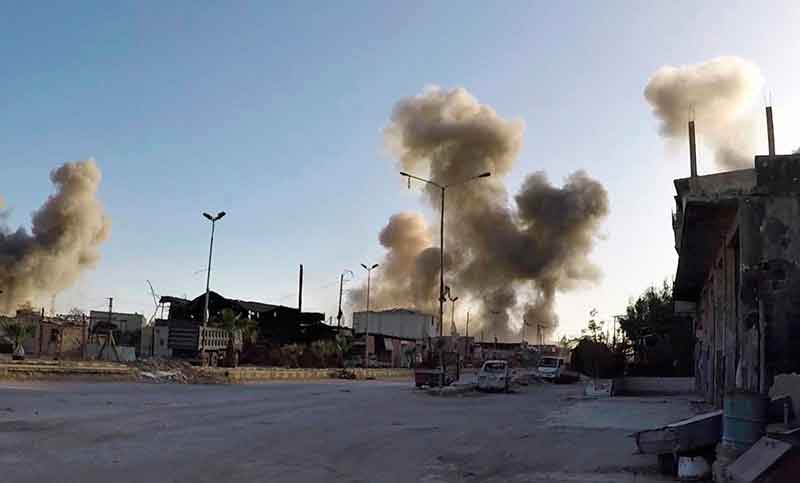 Rusia y Siria acusan a Israel del ataque contra base militar en territorio sirio