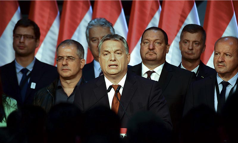 Viktor Orban reinvindica una «victoria histórica» en las legislativas húngaras