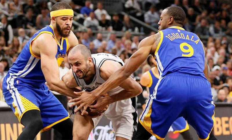 Con 10 puntos de Ginóbili, cayeron los Spurs y se les complica la serie