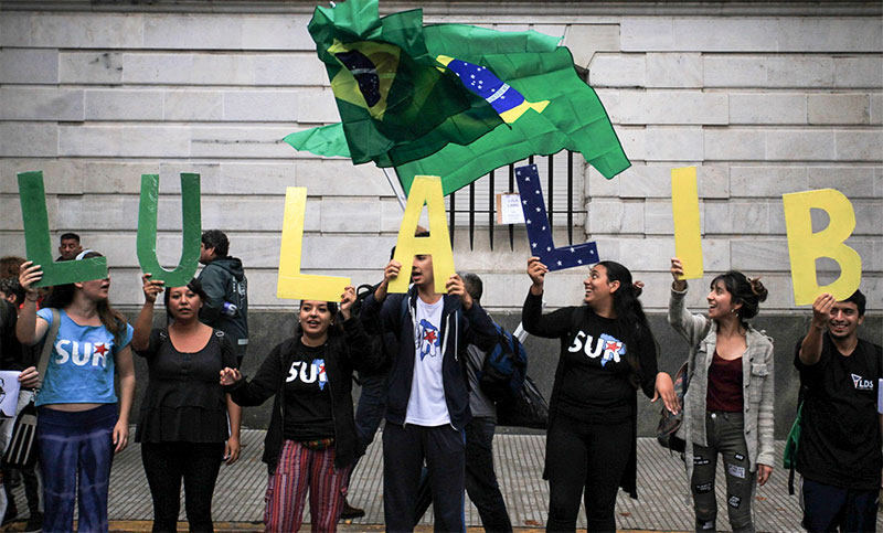 Organizaciones sociales, sindicales y políticas repudian la detención de Lula