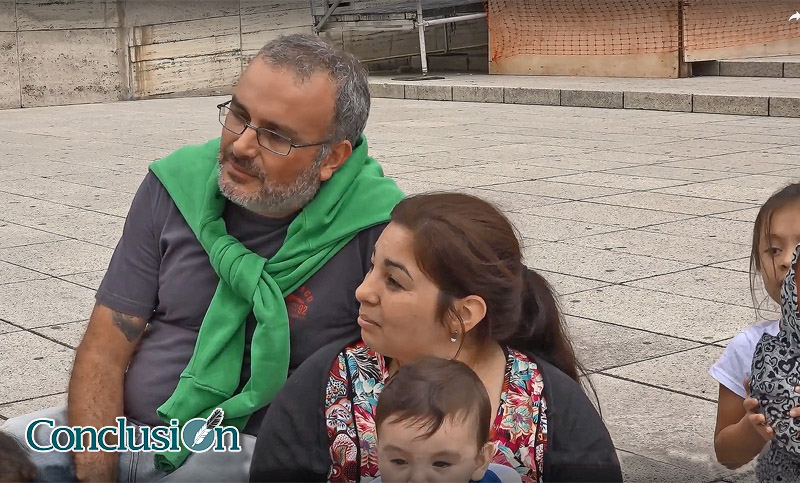 A pesar del mal tiempo, muchos turistas visitaron la ciudad