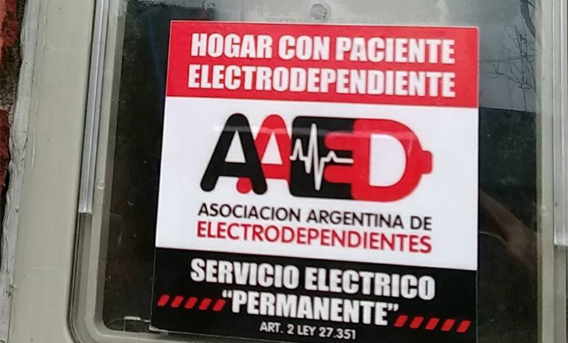«El ENRE le cobra 5 mil pesos a los electrodependientes para atender su salud»