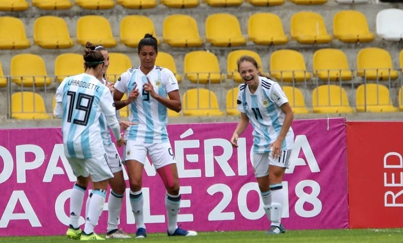 Triunfazo de la Selección Argentina de fútbol femenino ante Colombia