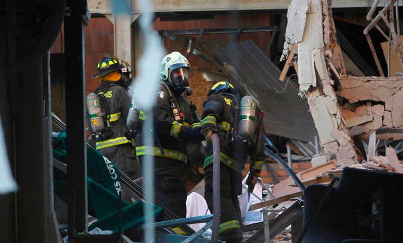 Una explosión de gas deja tres muertos y 50 heridos en el sur de Chile