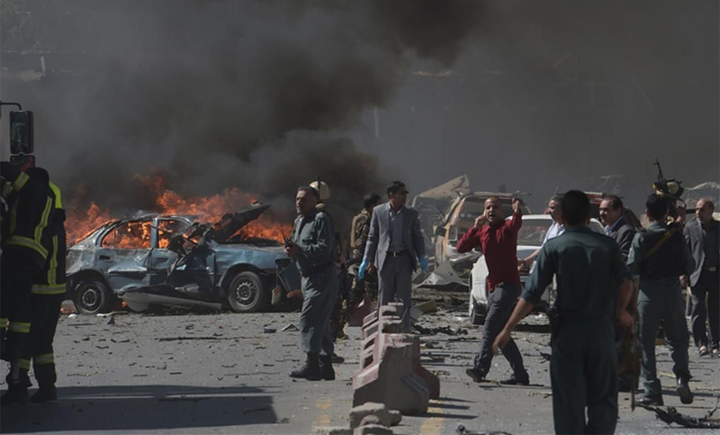 Al menos 25 muertos y 50 heridos en Kabul tras doble atentado