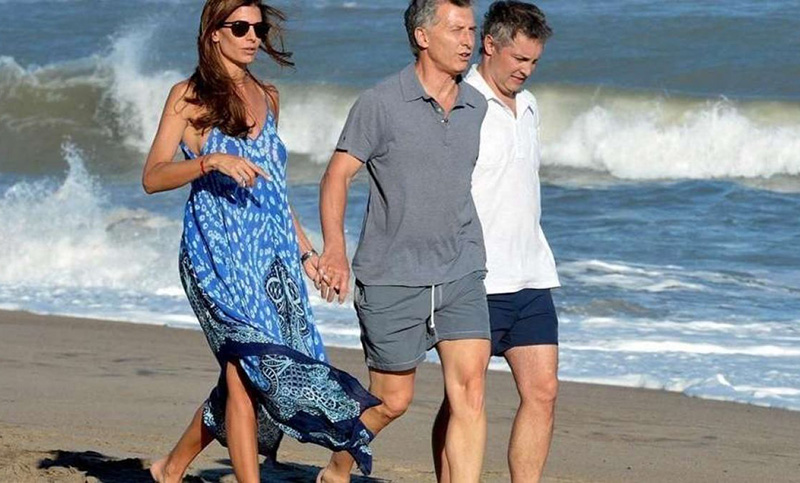 Macri pasará el fin de semana junto a su familia en Chapadmalal
