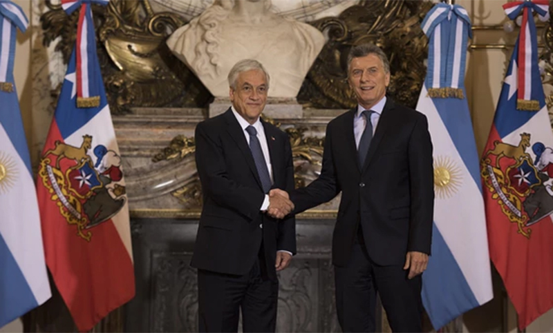 Macri y Piñera anunciaron un acuerdo comercial bilateral