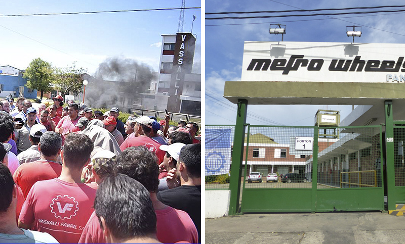 Crisis metalúrgica: desde el gremio buscan soluciones para Vassalli y Mefro Wheels