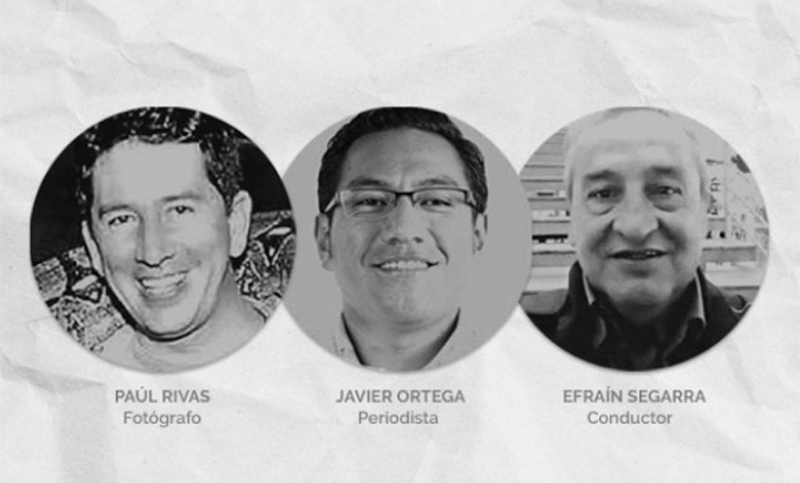 Ecuador llora el asesinato de periodistas y lanza acción militar en límite con Colombia