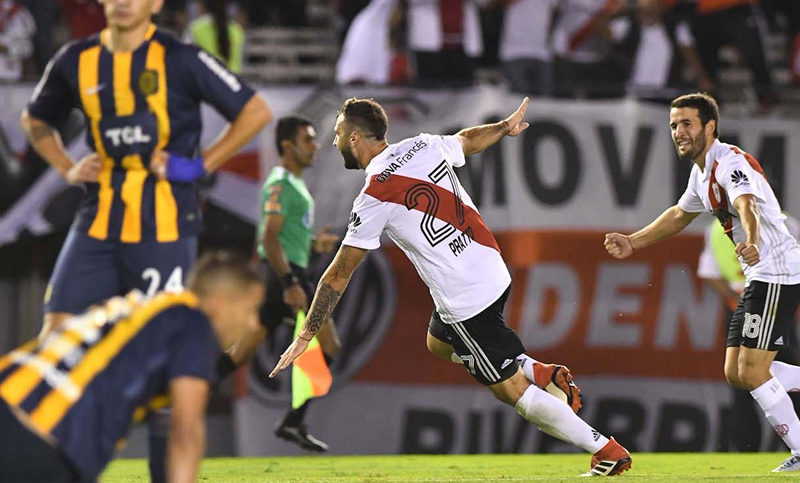 Central recibió dos golpes y cayó ante River, estirando la racha negativa en el Monumental