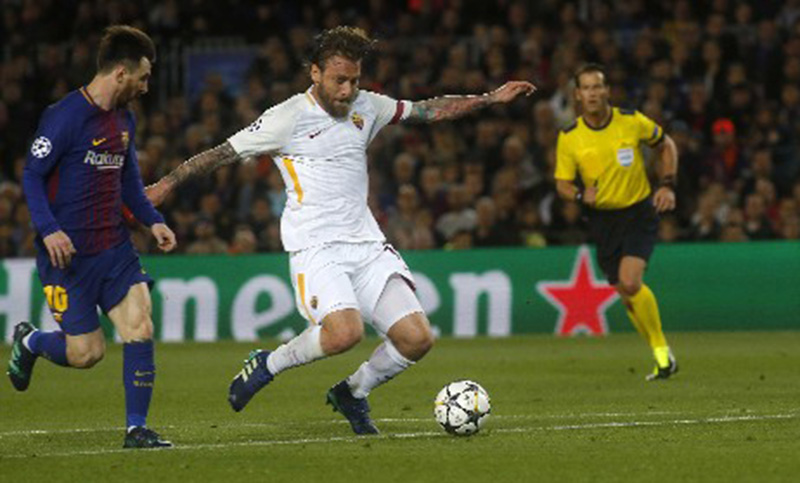 Barcelona goleó a Roma y se acerca a las semis de la Champions