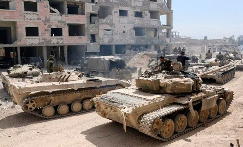 Un equipo de Seguridad de la ONU fue blanco del fuego en Siria