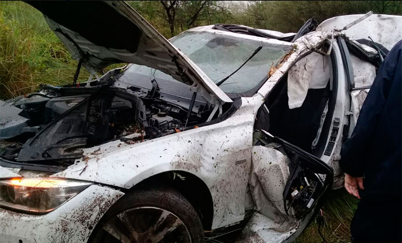 Un hombre falleció tras un siniestro vial en la autopista Rosario-Santa Fe