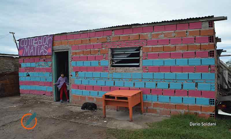 El comedor “Matías” del barrio La Tablita pide ayuda para paliar el invierno