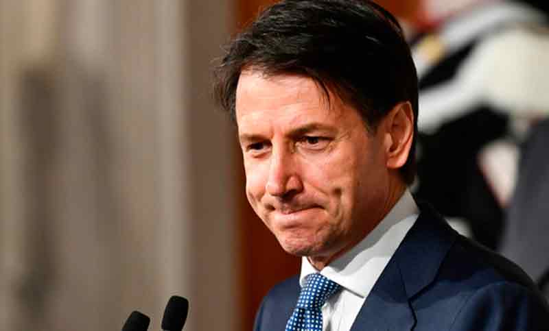 Giuseppe Conte designado primer ministro de Italia