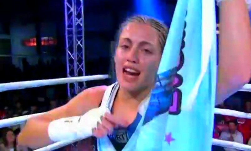 La Princesita Bermúdez ganó por puntos y sigue creciendo a pasos agigantados